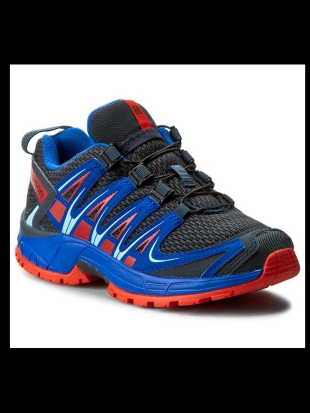 Salomon XA PRO 3D Kids Trail Running Shoes,size 2/EU 34